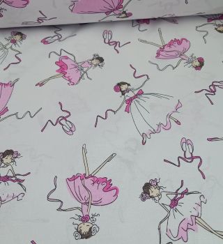 🎀 NOVINKA PRO MILOVNÍKY TANČÍCÍ ELEGANCE! 🎀 Do naší nabídky přibylo plátno se vzorem baletek 🩰 – jemné, hravé a ideální...