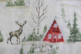 🎄❄️ NOVÉ PLÁTNO SKLADEM! Do nabídky přidáváme nádherné plátno se zimní vánoční krajinou o extra šíři 240 cm. Perfektní na...